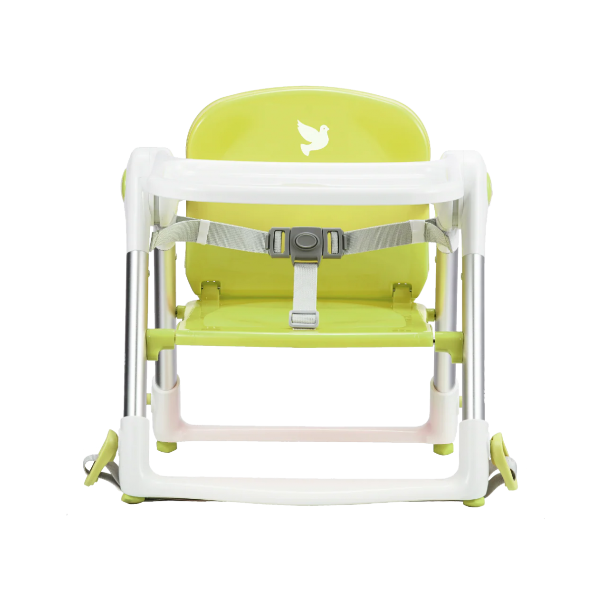 Apramo Flippa Classic 摺疊兒童餐椅 (青檸色) — 輕鬆折疊，安全耐用，陪伴孩子成長